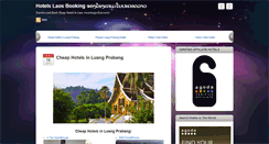 Desktop Screenshot of hotelslao.com