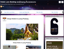 Tablet Screenshot of hotelslao.com